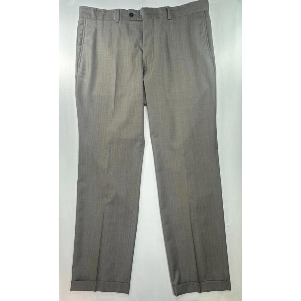CCS Sarar Flat Front Straight Leg Dress Pants Gray Men 40/33